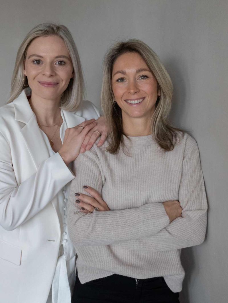 Das Team der MamAcademy in Frankfurt mit Rieke Hermann